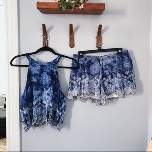 kendall&kylie top and shorts